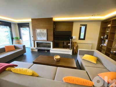 Chalet for sale in Tilal al Assal/ Decorated/ Furnished