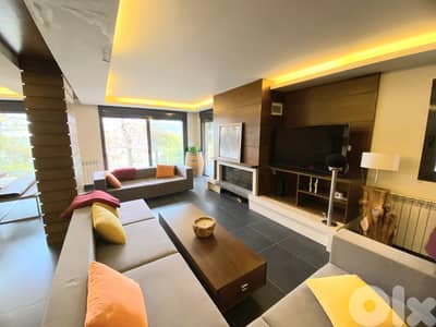 Chalet for sale in Tilal al Assal/ Decorated/ Furnished