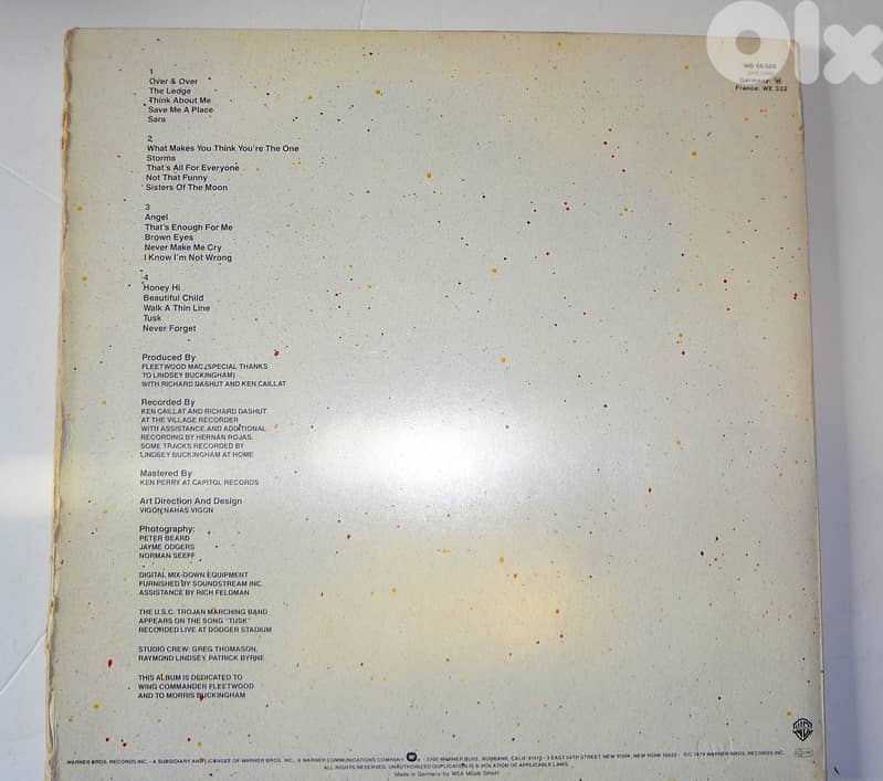 Fleetwood Mac " Tusk" 2 vinyl album 1