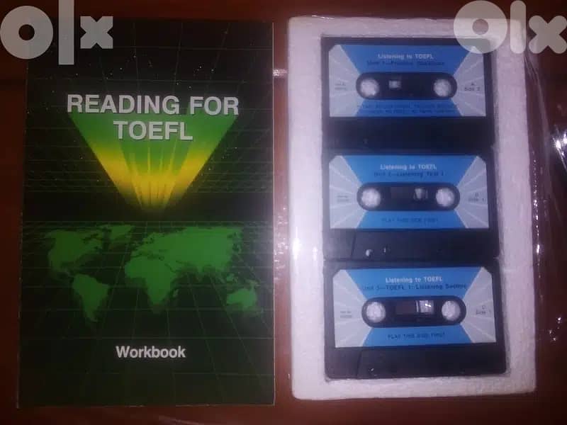 preparing for the toefl test workbook & 3 audio cassettes box set 0