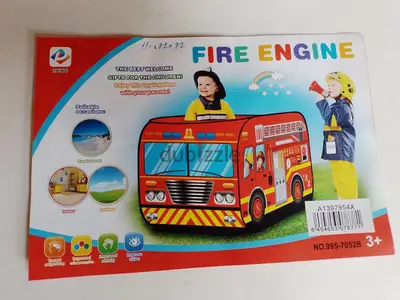 fire engine play tent