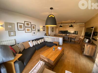 Chalet for sale in Faqra/ Decorated/ Furnished/ Garden/ View