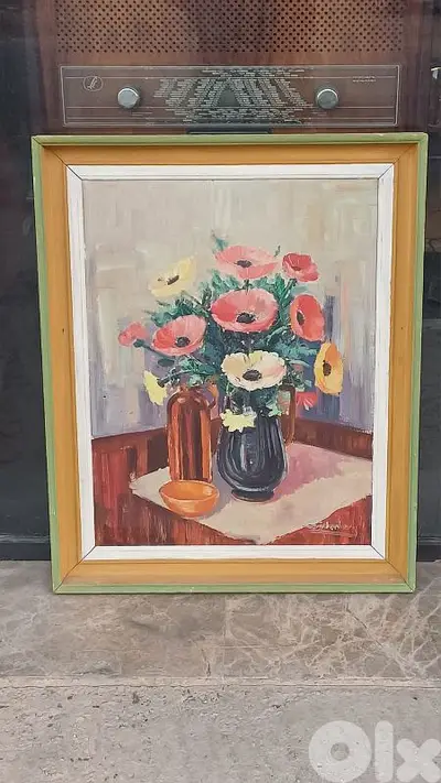 لوحة رسم زيتي اوروبية