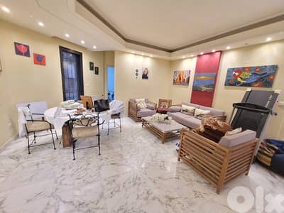 AIN SAADE PRIME (210SQ) FURNISHED WITH TERRACE, (AS-264)