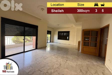 Sheileh 300m2 | Prime Location | High End | Flat | Quiet Street | AC |