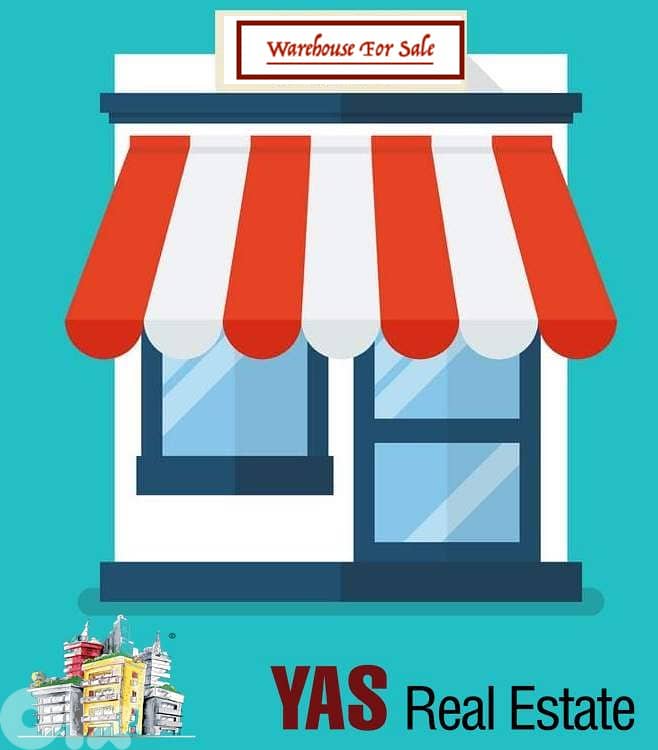 Ballouneh 450m2 | Warehouse / Depot | Road Level | Rent | AC | 0