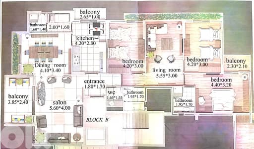 Duplex for sale in Tripoli دوبلكس للبيع في طرابلس