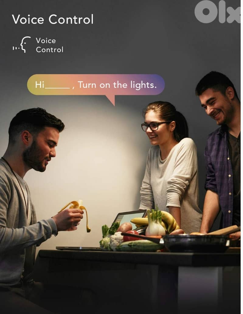 Nooie Warm Light Smart Lamp 2800K-6000K+RGBW LED E27 WiFi/4 $ delivery 6