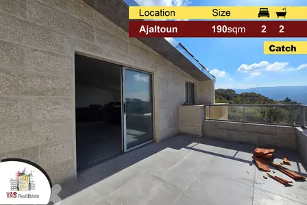 Ajaltoun 190m2 | Brand New | Luxurious | Mountain View | Catch |DA |