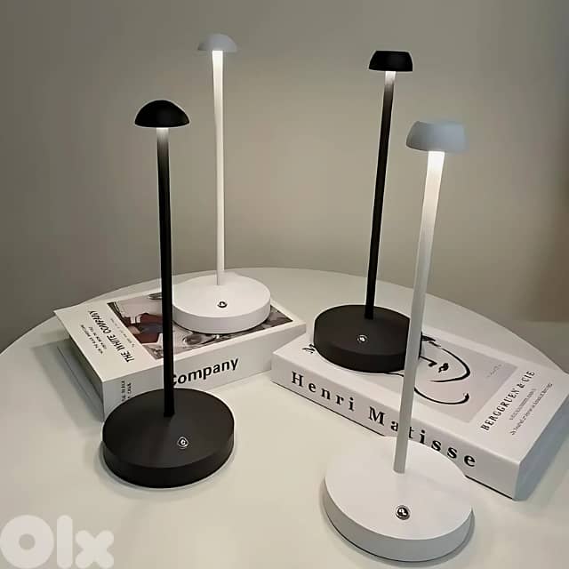 Mushroom Table Lamp, Warm LED, USB Charging, Modern Design 5