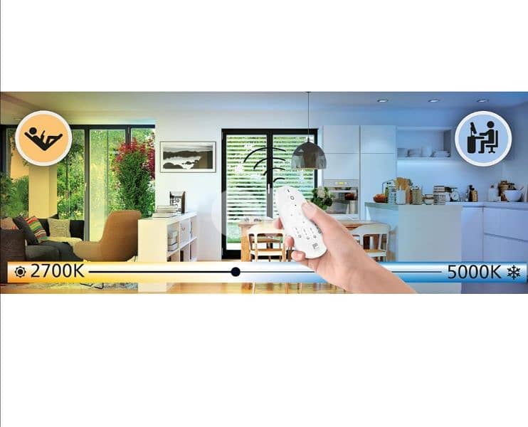 EGLO Bottazzo LED  Light, Remote Control, Dimmable,Colour/4$ delivery 4