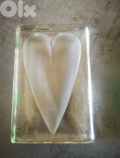 heart shaped ashtray
