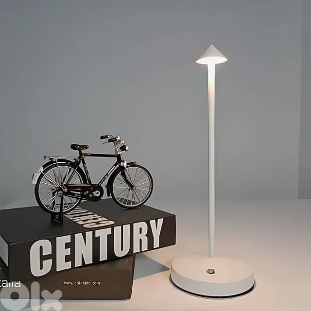 Minimalist Table Lamp: Scandinavian Design, Warm LED Light 7