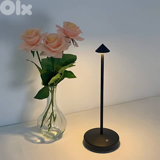 Minimalist Table Lamp: Scandinavian Design, Warm LED Light 8