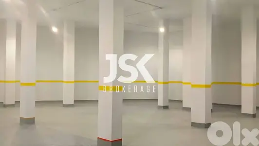 L16394-617 SQM Warehouse At Ground Level For Sale in Dbayeh
