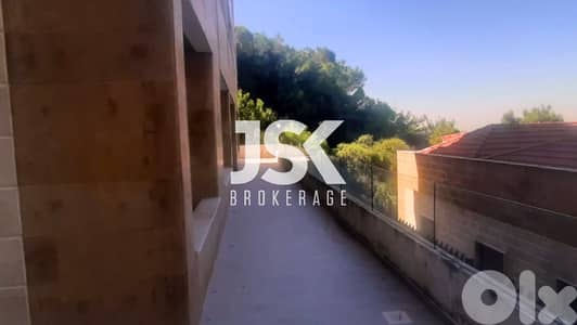 L16358-Apartment With Terrace For Sale in Ain Saadeh