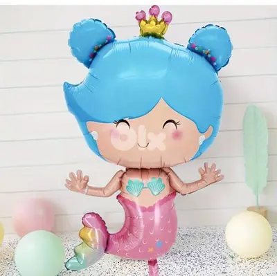 mermaid birthday decoration