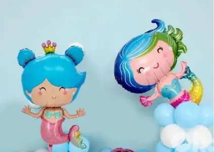 mermaid birthday decoration