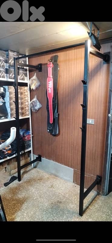 squat rack foldable NEW 140$ 1