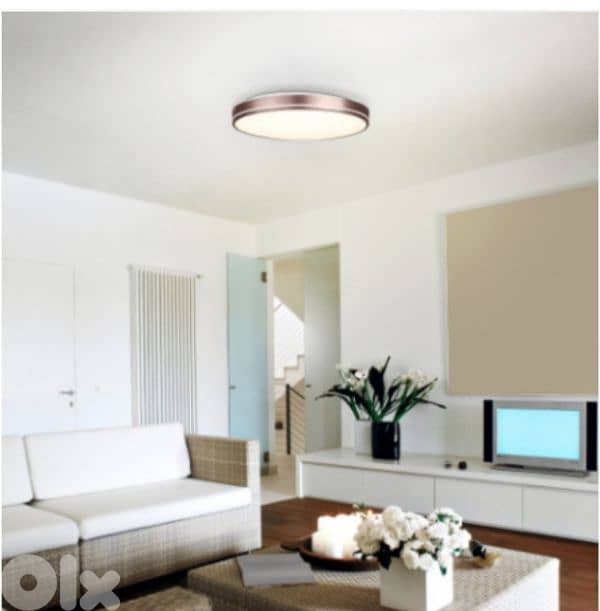 EGLO orotava round LED lamp with remote control. /4$ delobery 4