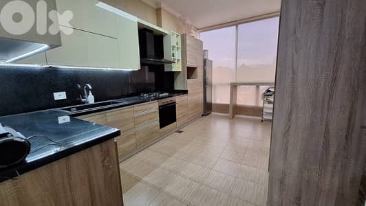 L14628-Spacious Apartment With Great Green View for Sale In Baabdat