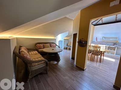 Furnished Rooftop in Khenchara 300sqm for rentرووف مفروش في الخنشارة 3