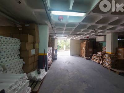 500 SQM Prime Location Warehouse in Mazraat Yachouh, Metn