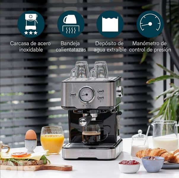 Princess 249412 Espresso + Capsule Machine  /4$delivery 3