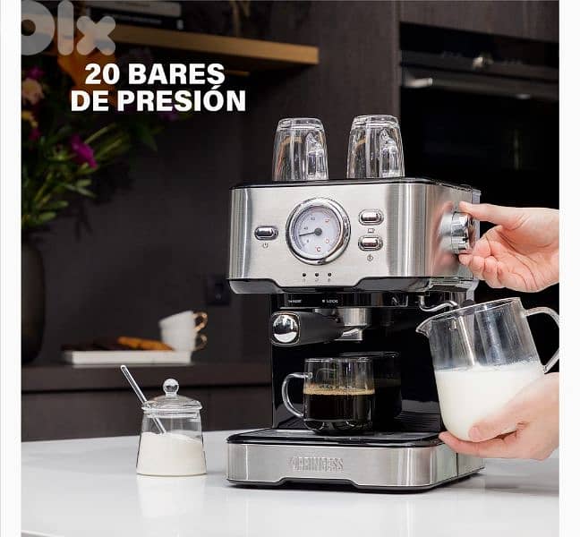 Princess 249412 Espresso + Capsule Machine  /4$delivery 13