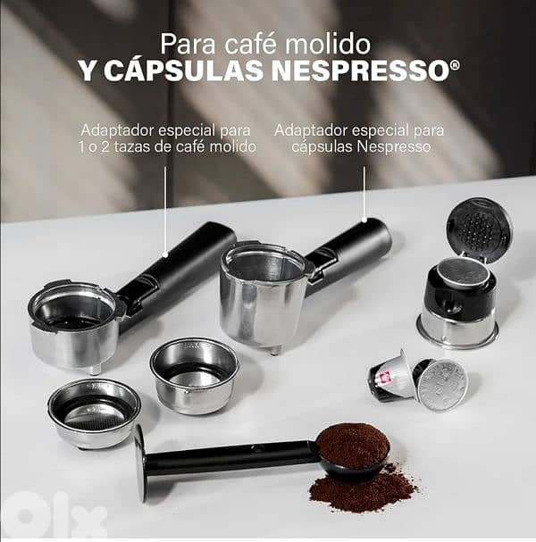 Princess 249412 Espresso + Capsule Machine  /4$delivery 15