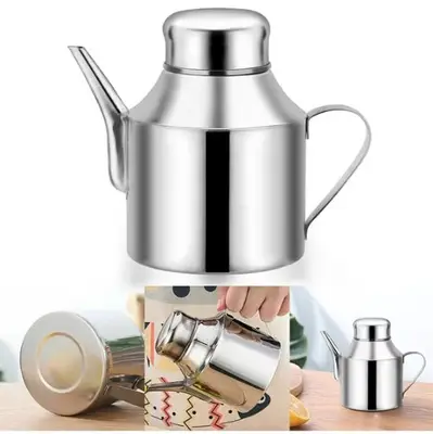 original stainless steel olive oil pot