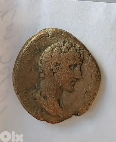 Ancient Roman Emperor Hadrian  "117_138" AD Emperor Coin Antoich mint