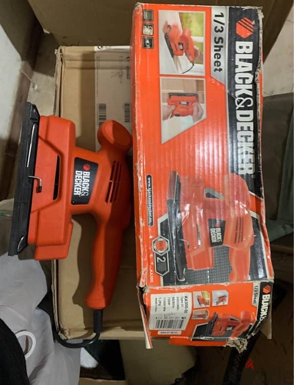 Balck&decker wood sander new 0