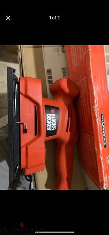Balck&decker wood sander new 1