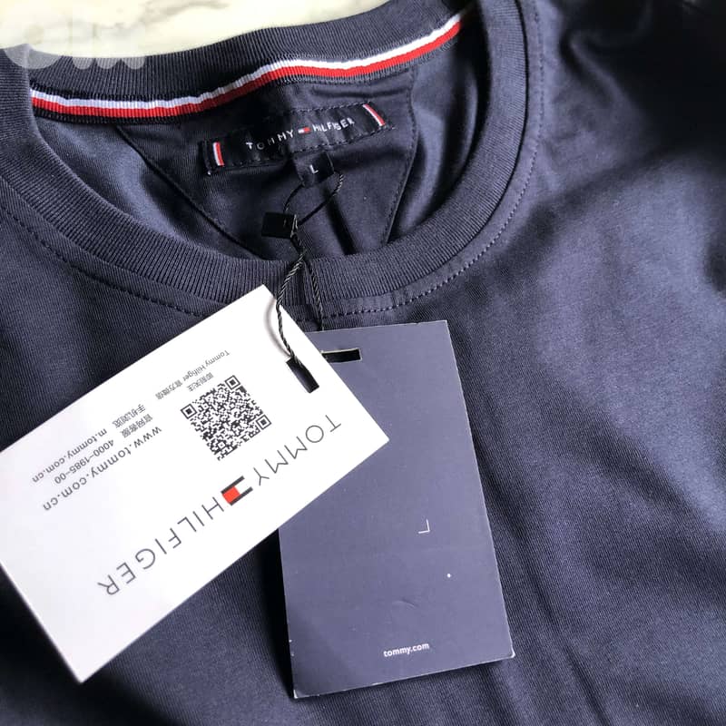 Tommy Hilfiger Original  - Tshirt Navy Blue Size L 3