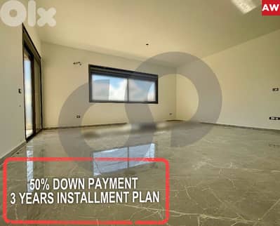 50% Down payment -Installment plan-Mar moussa/مار موسى REF#AW114454