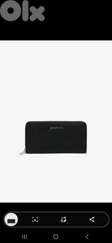 stradivarius wallet black 1