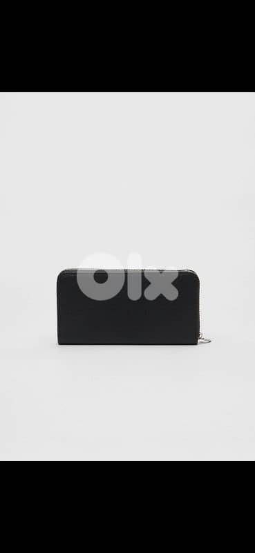 stradivarius wallet black 2