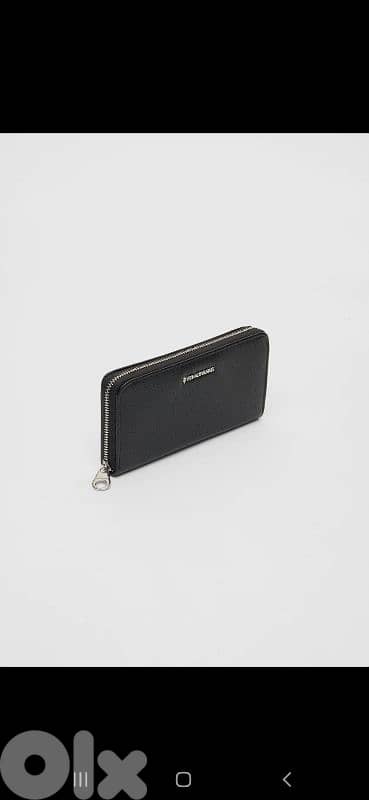 stradivarius wallet black 3