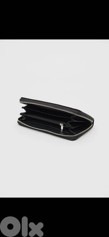 stradivarius wallet black 4