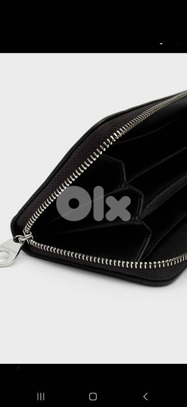 stradivarius wallet black 6