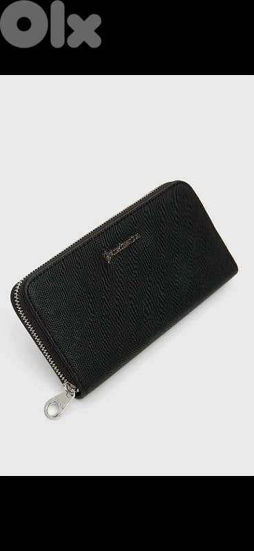 stradivarius wallet black 7