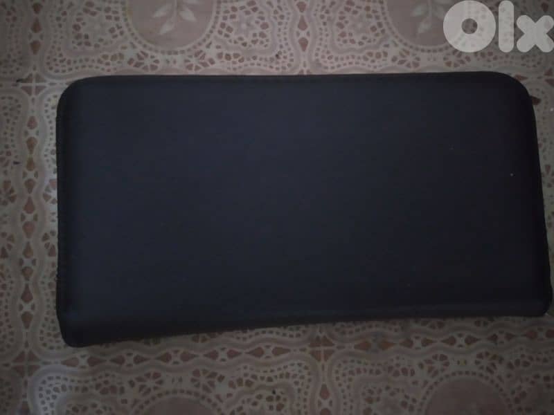 stradivarius wallet black 10