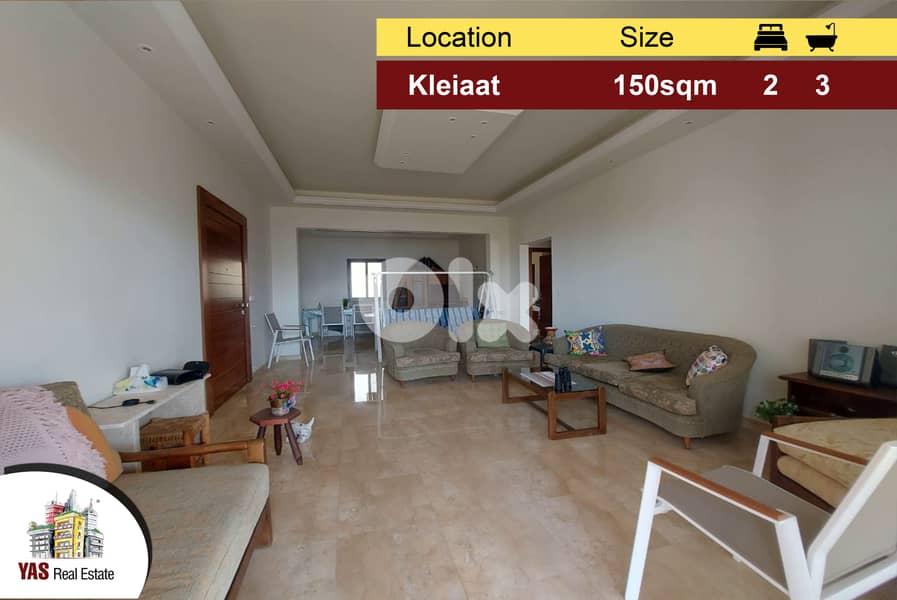 Kleiaat 150m2 | Well Maintained | Panoramic View | Classy Area | DA GN 0