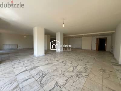 600 Sqm + 400 Sqm Garden - Sea View - Apartment For Sale In Rabieh