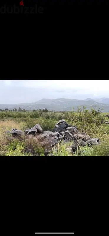 Bazalt stone حجر البازالت الاسود مكسرين بلبوكلين حاضرين للتقصيب
