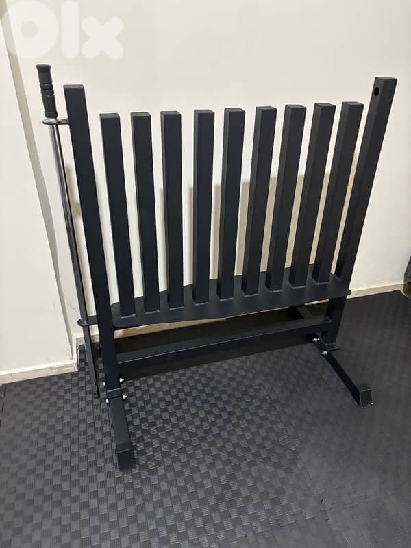 dumbell rack with neoprene dumbells 4
