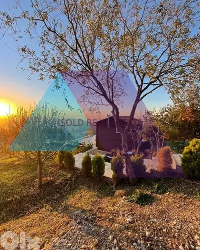 2420m2 Land+2 Bungalows +Open Panoramic View for sale in Zaarour-زعرور