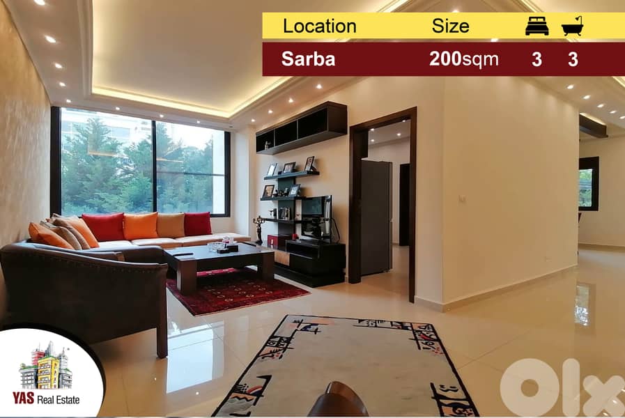 Sarba 200m2 | Brand New | Excellent Condition | Partial View | 0