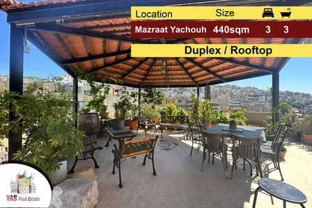 Mazraat Yachouh 440m2 | Rooftop Duplex | Solar system | EW |